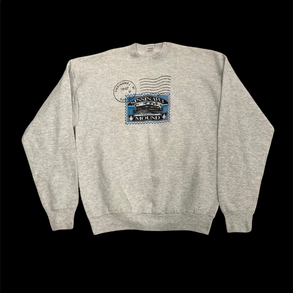90s VINTAGE FRUIT OF THE LOOM TAG SINSINSAWA WISCONSIN CREWNECK